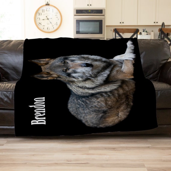 Wolf Blanket Personalized Blanket Wolf Wolf Lover Gift Teen Birthday Present Kids Throw Blanket Men Housewarming Gift Custom Gift Etsy Australia