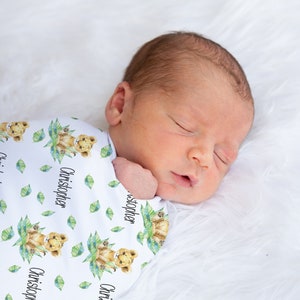 Leo the Lion Swaddle Set