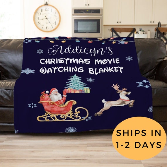 Santa Claus Blanket Christmas Movie Blanket Sister in Law Etsy