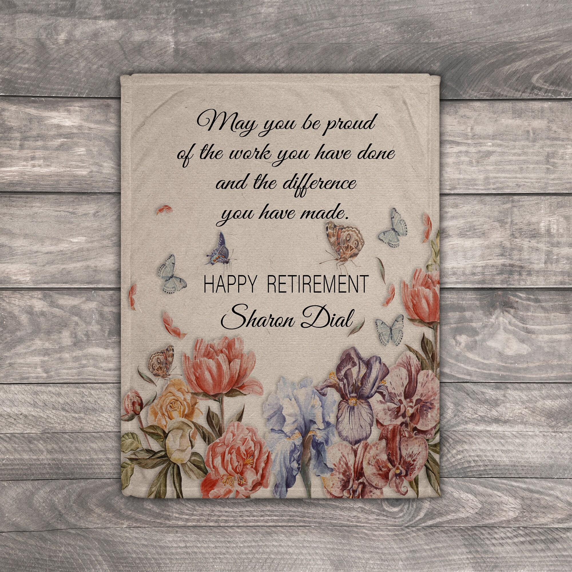 Retirement Blankets for Women Female Retirement Gifts Etsy