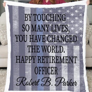 Police Officer Gifts, Men Retirement Gifts, Retirement Gift For Man, Retirement Gifts For Women, Personalized Retirement Gift, Police Party