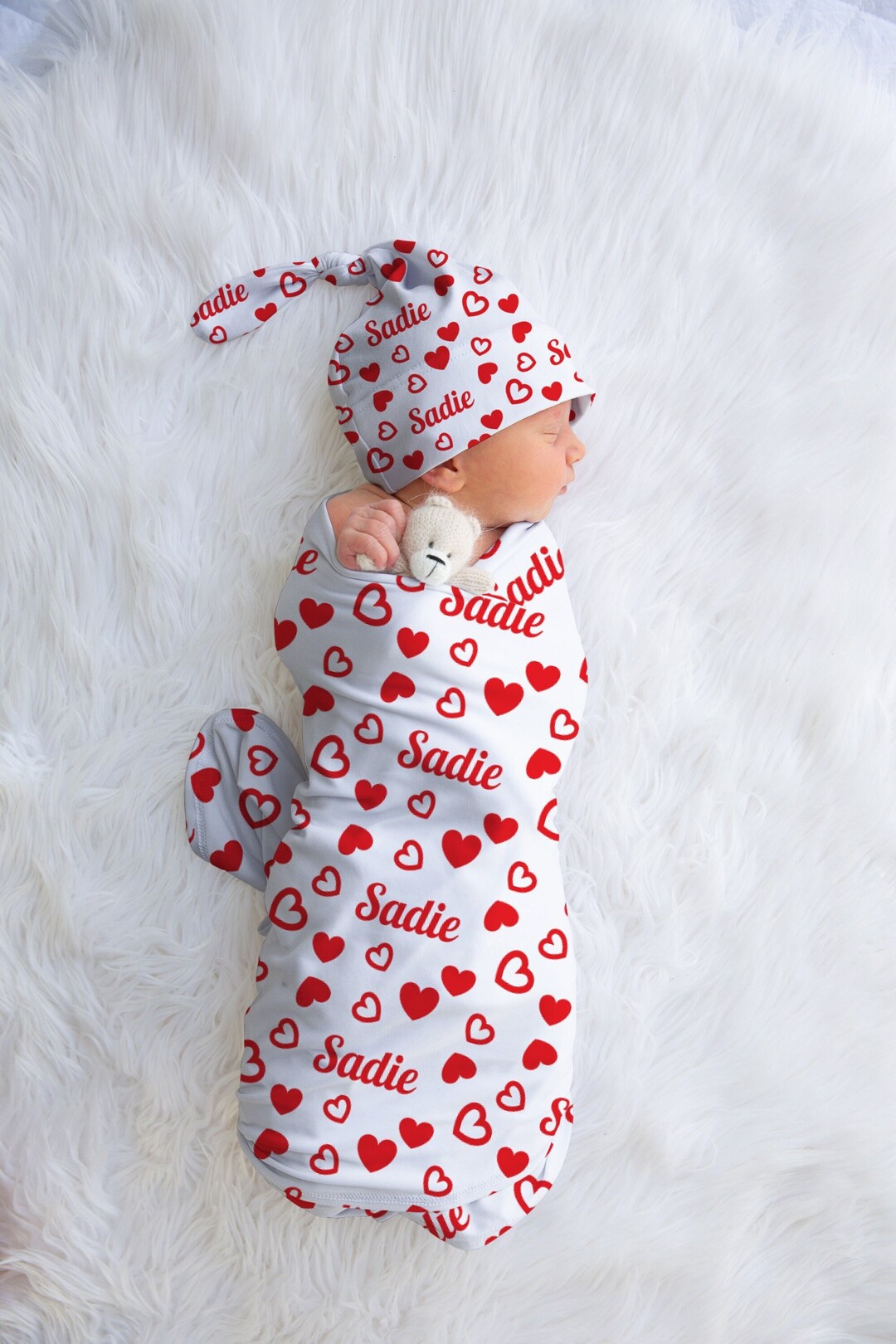 Comfort Blanket 19529 - Star Swaddle Blanket For Newborns With Snap Closure - View #5