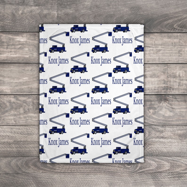 Lineman Baby Blanket Lineman Birthday Gift Personalized - Etsy