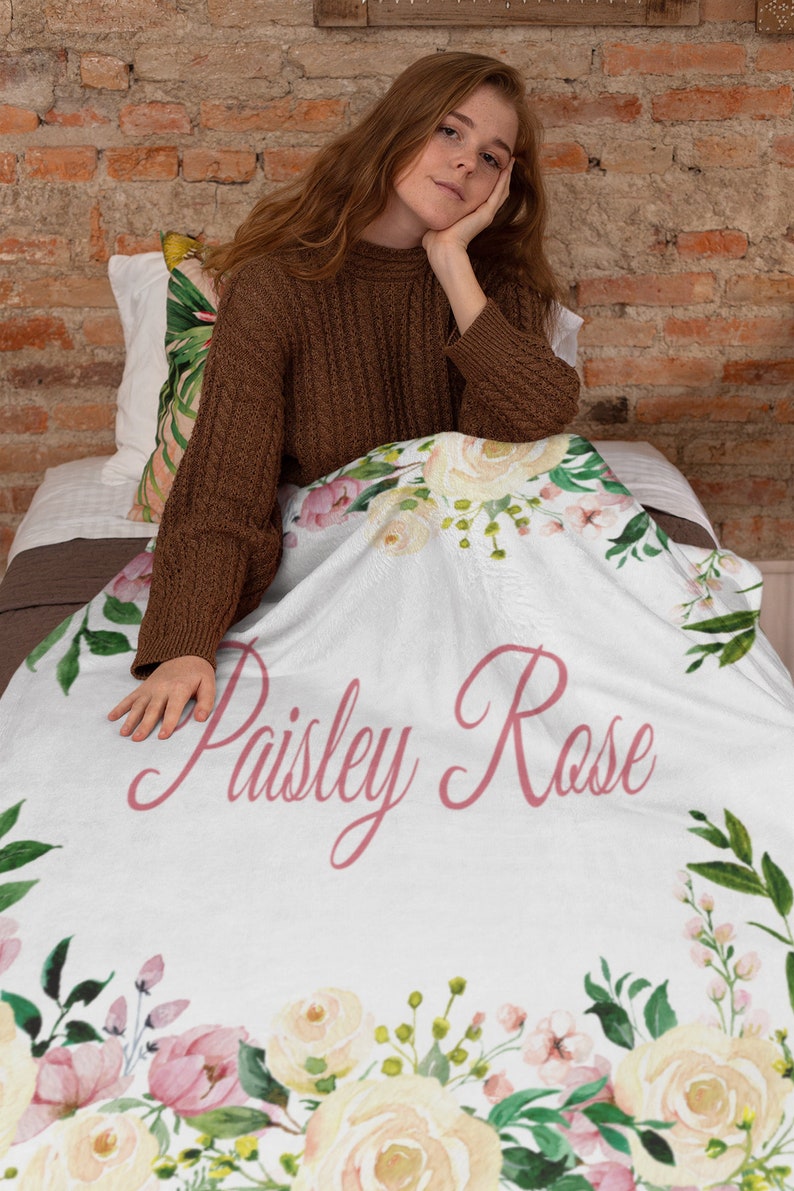 Personalized Blanket For Aunt Custom Throw Cover Minky Throw Etsy