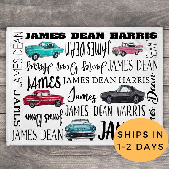 vintage car nursery bedding