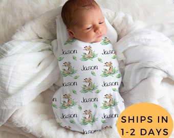 giraffe muslin blankets