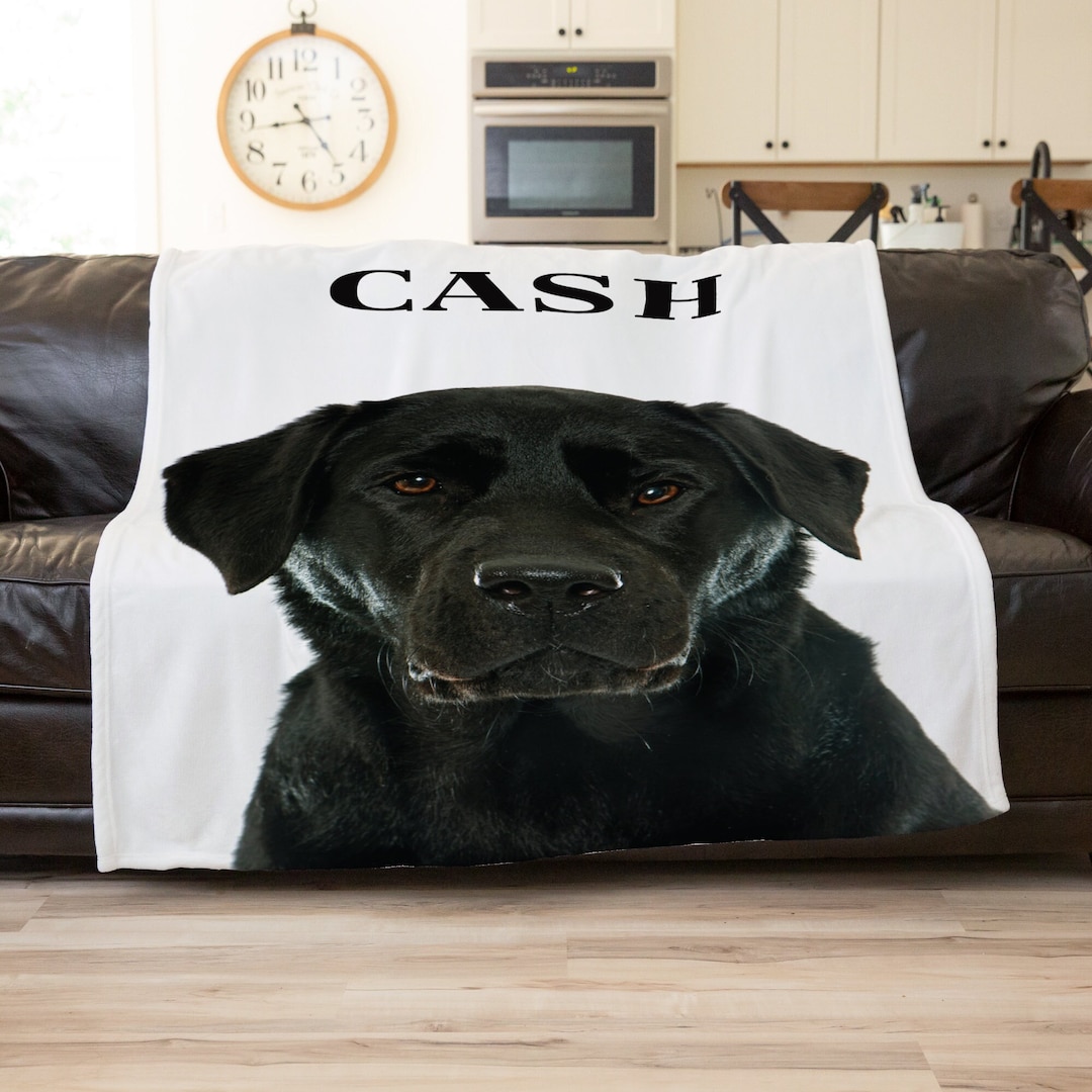 Black lab blanket hotsell