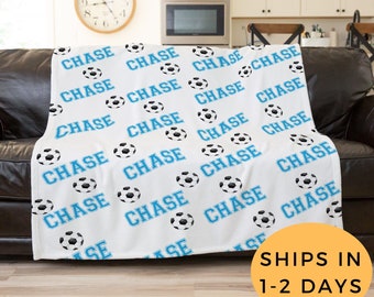 Matching Pillows Available Fleece Throw Personalized Bowlers Team Blanket Man Cave Decor