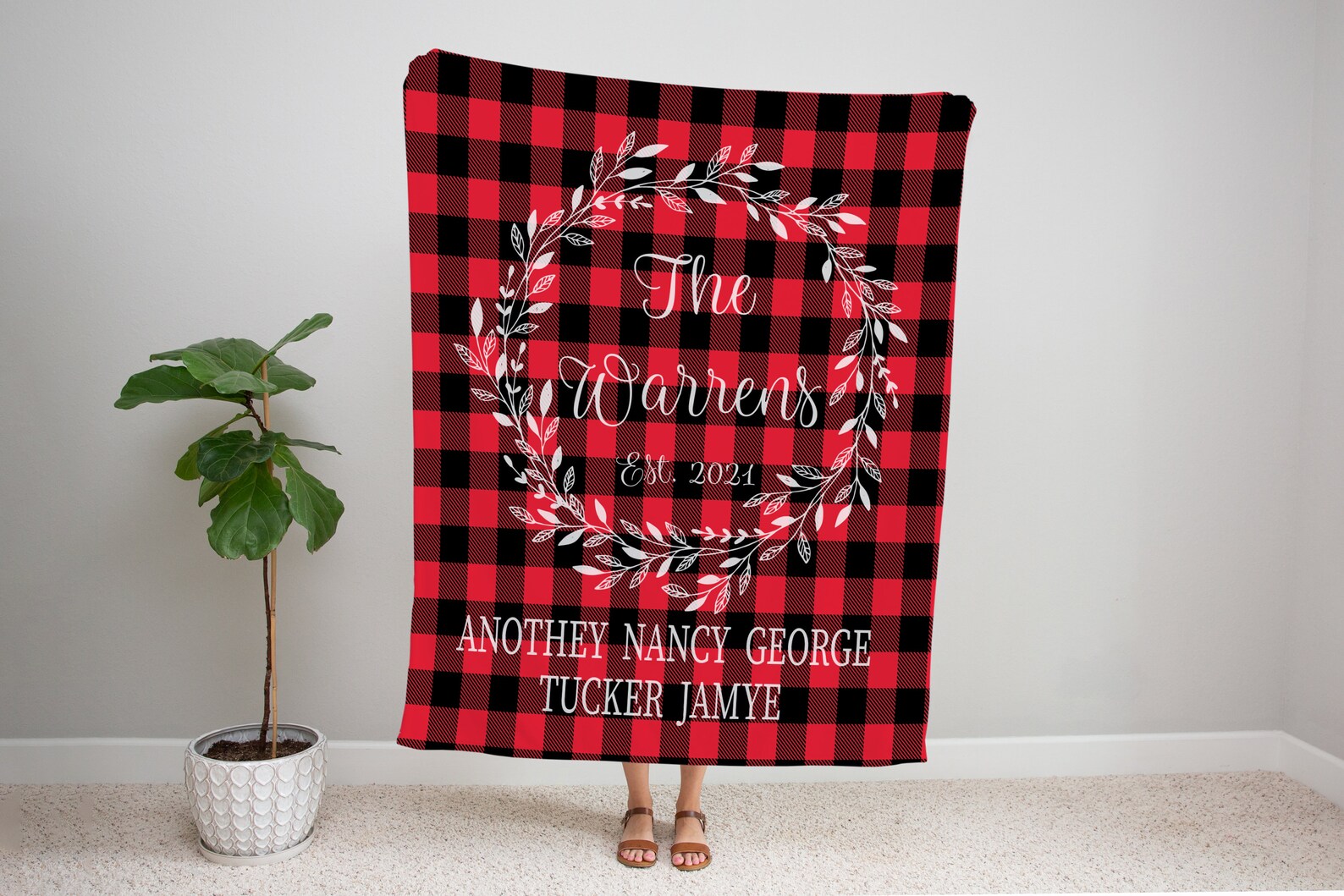 Mr And Mrs Blanket Personalized Wedding Blanket Personalized Etsy