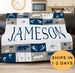 Woodland Blanket, Personalized Baby Blankets, Fox Baby Blanket, Blankets With Names, Toddler Bedding Boy, Woodland Baby Shower Gift Boy 