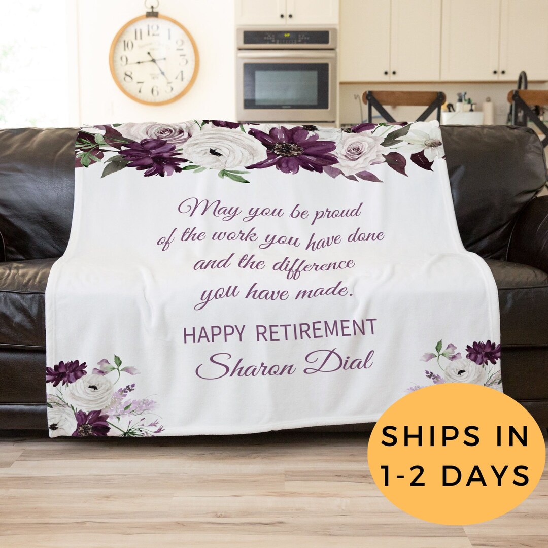 Special Retirement Gifts, Female Retirement Gifts, Personalized