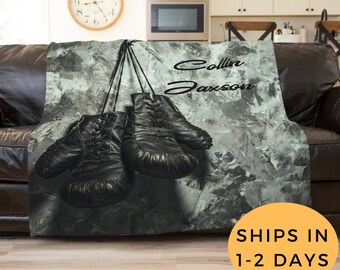 Matching Pillows Available Fleece Throw Personalized Bowlers Team Blanket Man Cave Decor