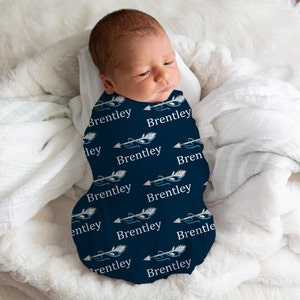 Arrow Swaddle, Newborn Swaddle, Custom Baby Swaddle, Personalized Swaddle, Swaddle Blanket Boy, Indian Nursery, Western Baby Shower