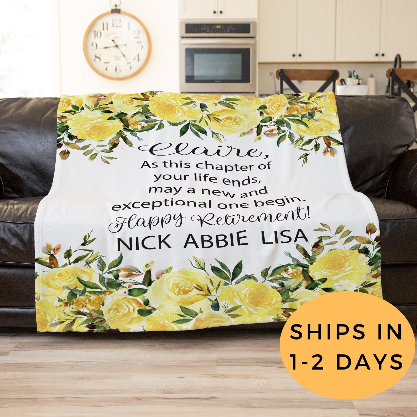 Retirement Blanket Retirement Display Retirement Gifts for Etsy