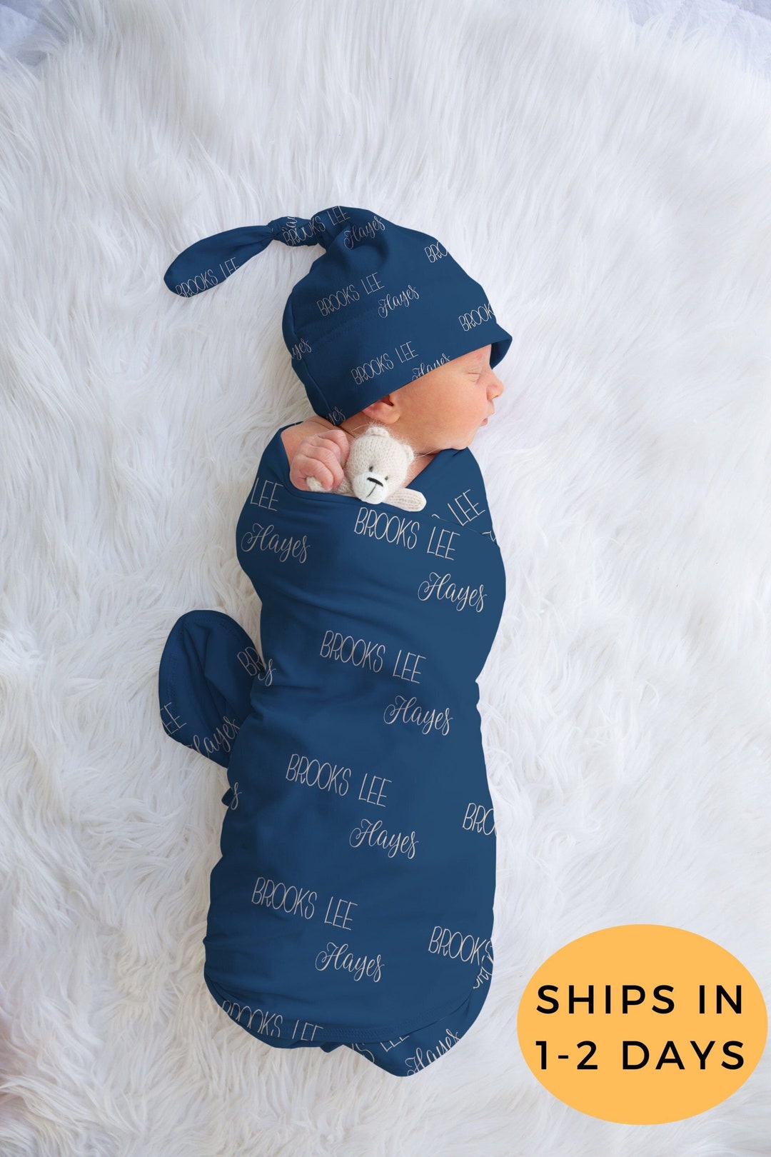 Baby Name Swaddle, Personalized Swaddle, Newborn Swaddle, Custom Baby