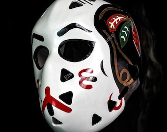 Murray Bannerman Ice Hockey Mask Goalie Helmet 1:1 Scale Home Decor Vintage Montreal Style G05