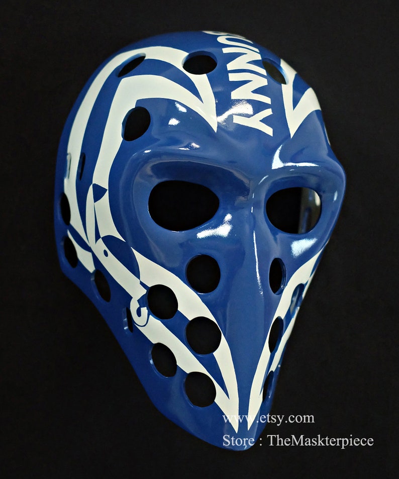 Bunny Michel Larocque Ice Hockey Mask Goalie Helmet 11 Scale Etsy