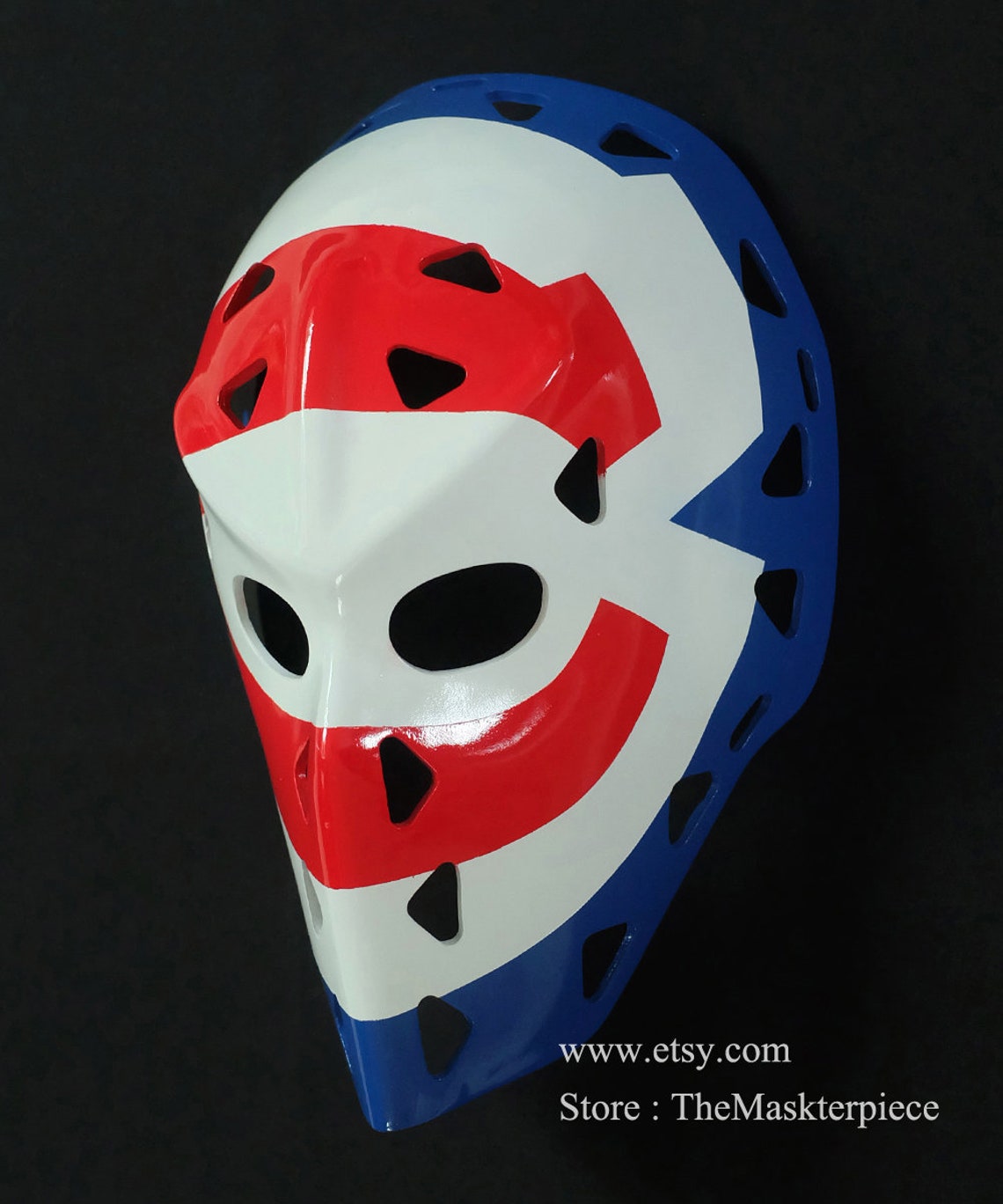 Ken Dryden Ice Hockey Mask Goalie Helmet 11 Scale Wearable Etsy Canada