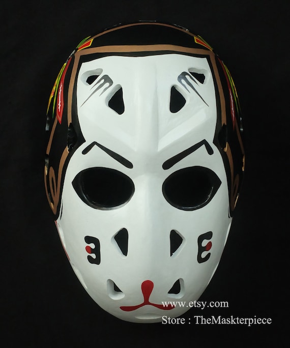 Montreal Ken Dryden Ice Hockey Mask Goalie Helmet 1:1 Scale 