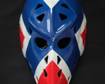 Terry Sawchuk Ice Hockey Mask Goalie Helmet 1:1 Scale Wearable 