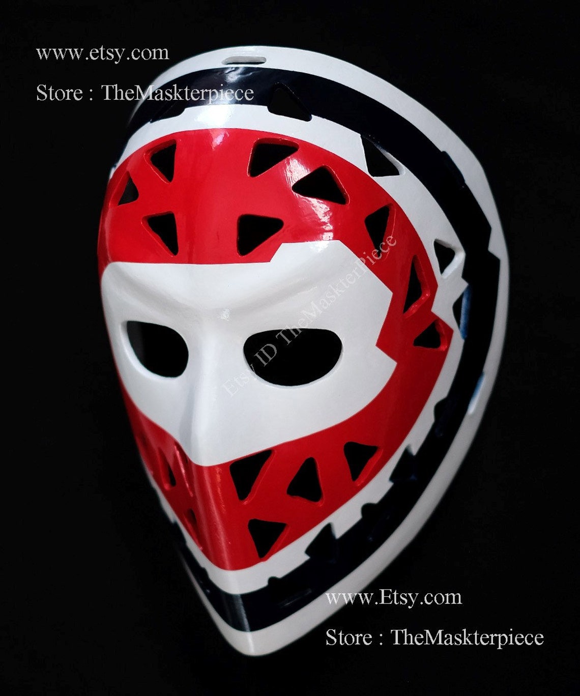 Montreal Ken Dryden Ice Hockey Mask Goalie Helmet 11 Scale Wearable