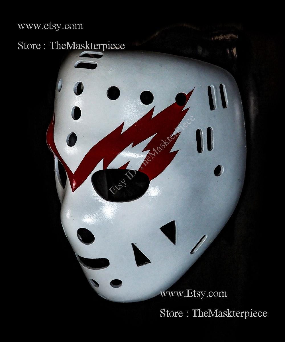 エディ・ジャコミン アイスホッケーマスク ゴールキーパーヘルメット 1