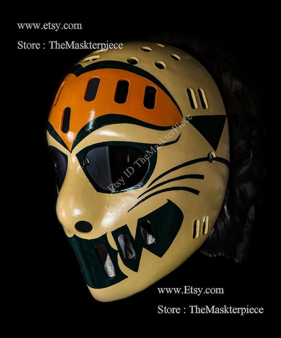 Dave Dryden Ice Hockey Mask Goalie Helmet 1:1 Scale Home Decor