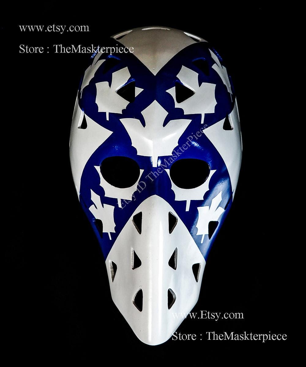 ウェイン・トーマス マスク フルサイズ アイスホッケーマスク ゴール