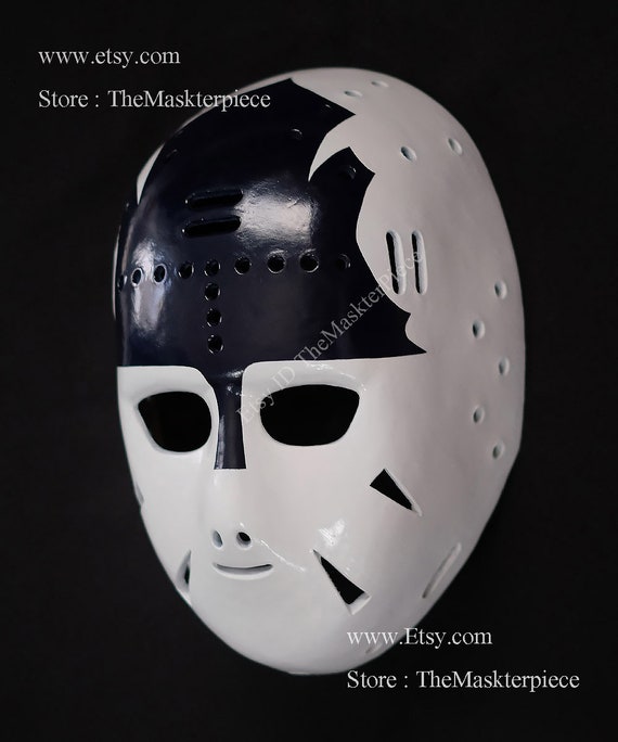 Ken Dryden Ice Hockey Mask Goalie Helmet 1:1 Scale Wearable 