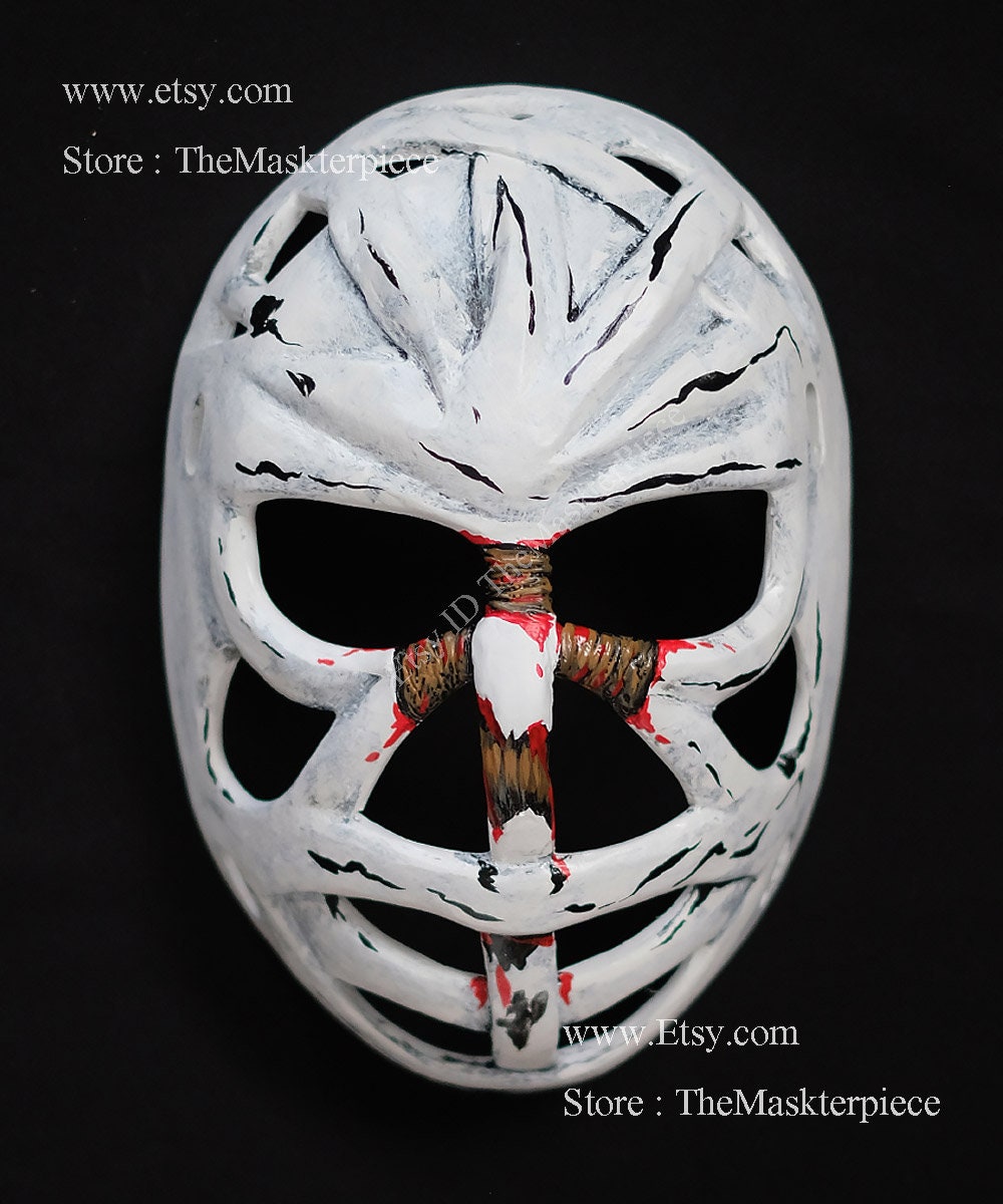Ice Hockey Mask Goalie Helmet 1:1 Scale Wearable - Etsy