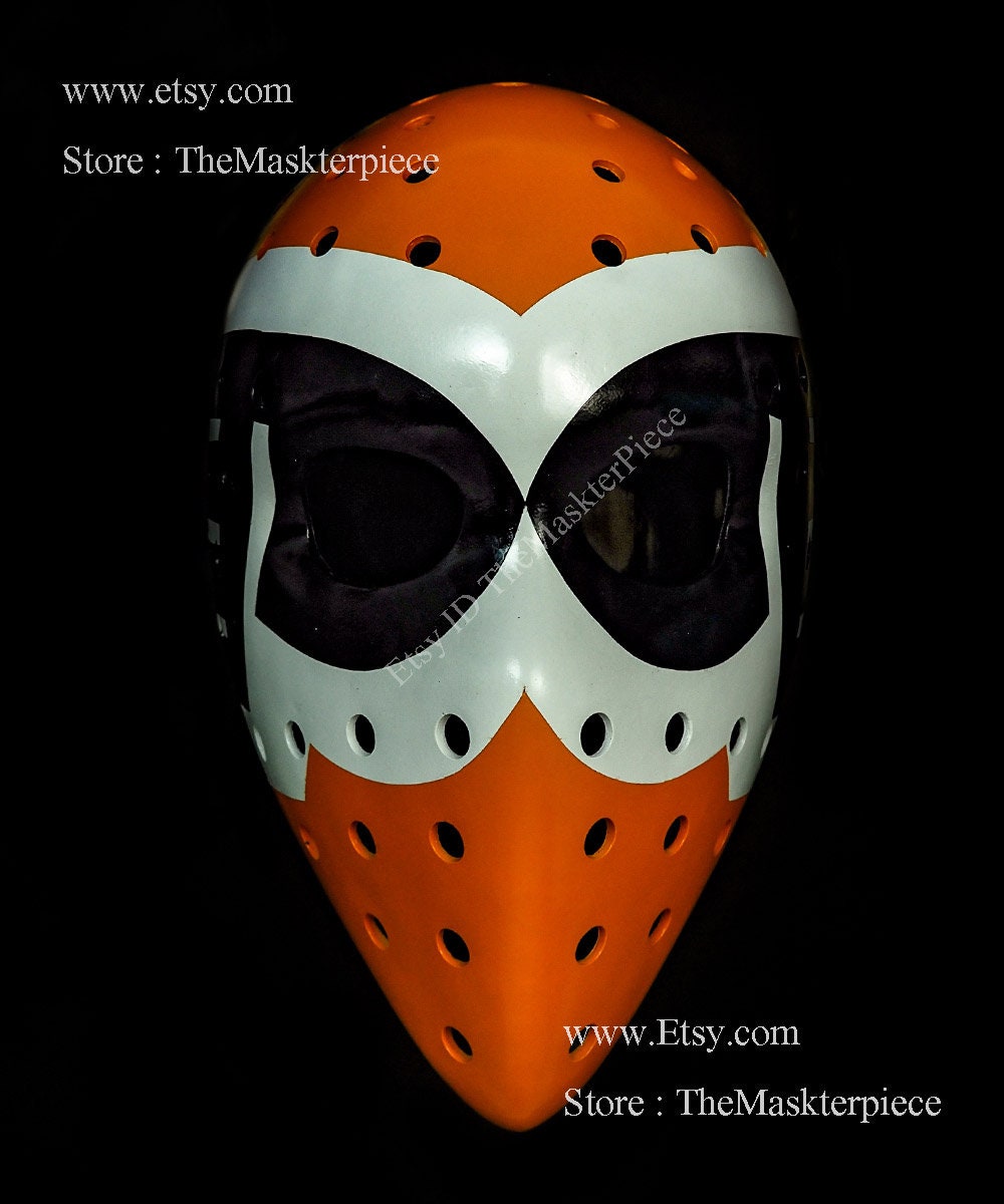 Wayne Stevenson Ice Hockey Mask Goalie Helmet 1:1 Scale Home Decor