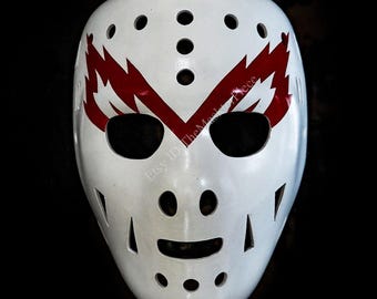 エディ・ジャコミン アイスホッケーマスク ゴールキーパーヘルメット 1