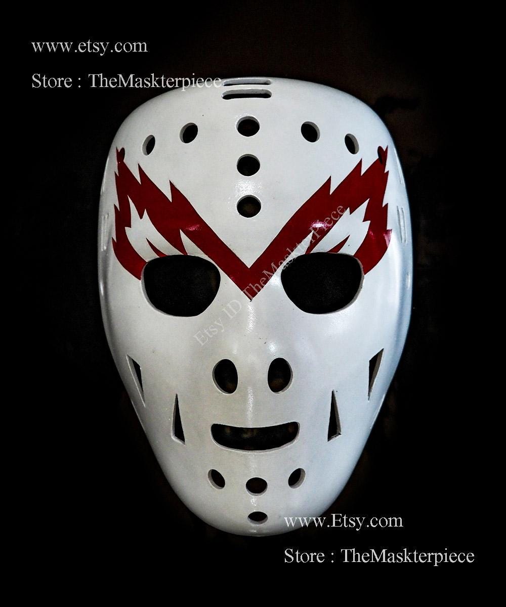 エディ・ジャコミン アイスホッケーマスク ゴールキーパーヘルメット 1