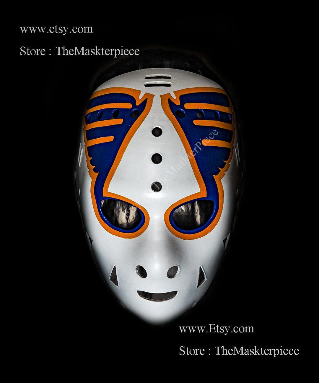 ❤️アイスホッケーGKマスク　エディーマスク現状販売 Eddie Giacomin エディ・ジャコミン アイスホッケーマスク ゴール