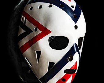 Denis Herron Eishockey Maske Torwart Helm 1: 1 Wohnkultur Vintage Style Neujahr Weihnachtsgeschenk G190
