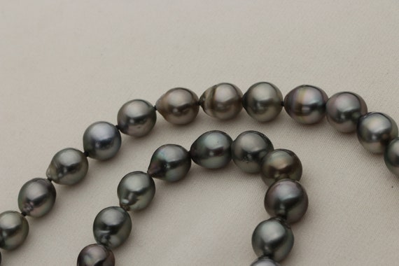 Gray tahitian best sale pearls