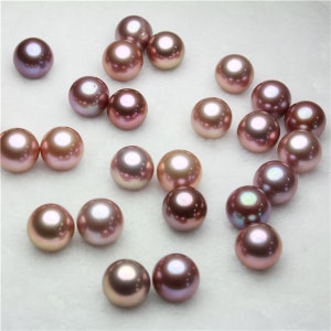 13-15mm große Edison Pearl Nr. Loch, kernhaltigen Perlen Süßwasser Perlen, Zuchtperlen Perlen für Handwerk, echte Perle verlieren große Größe