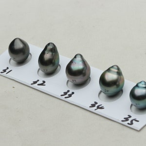 Große natürliche Pfau Teardrop Barock Tahitian lose Perle, 11-12mm natürliche Regenbogen schwarz Farbe Tahitian Perle, natürliche Südsee Perle