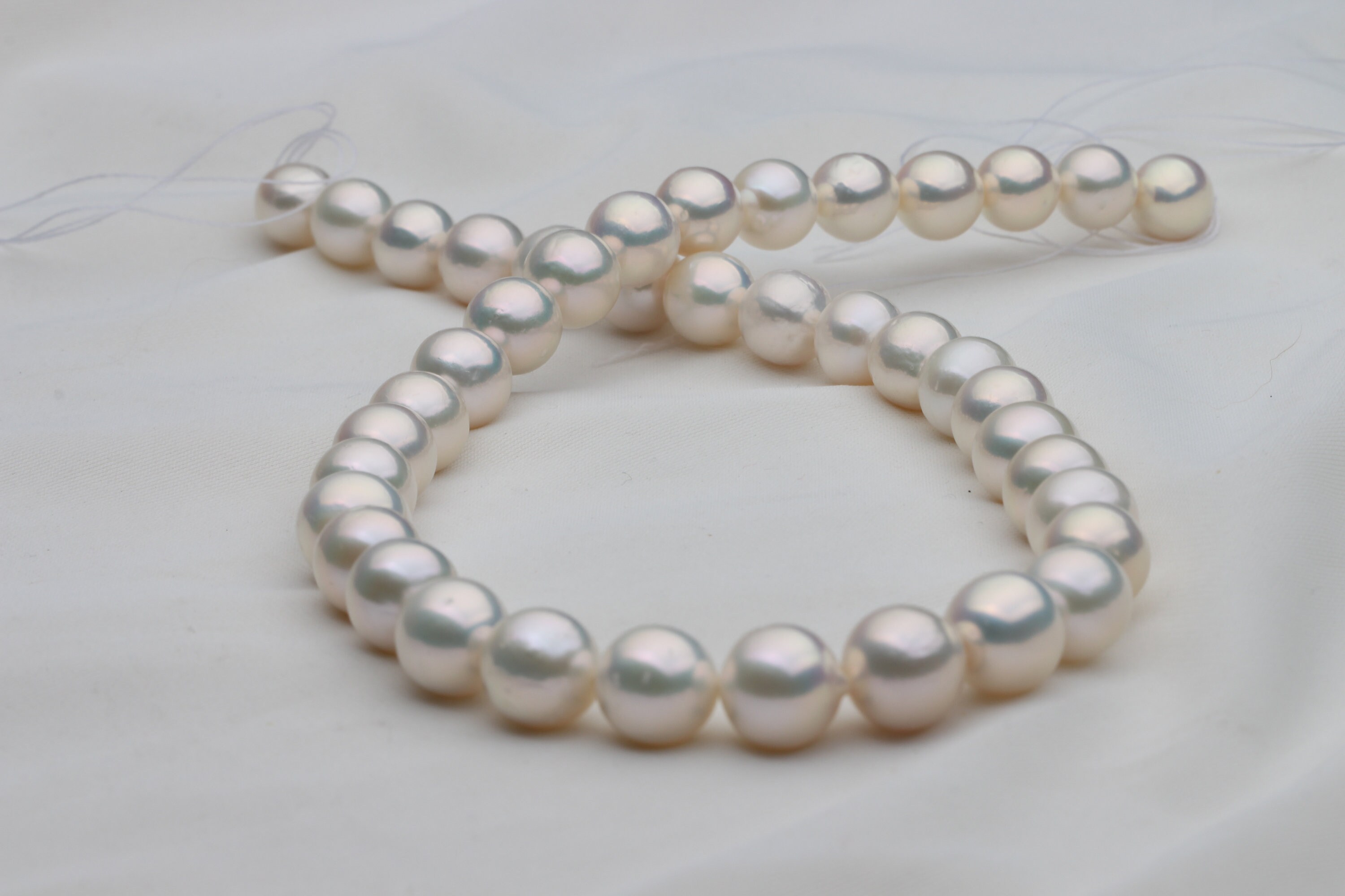 Mirror Luster Edison Pearl Strand, Natural Freshwater Pearl