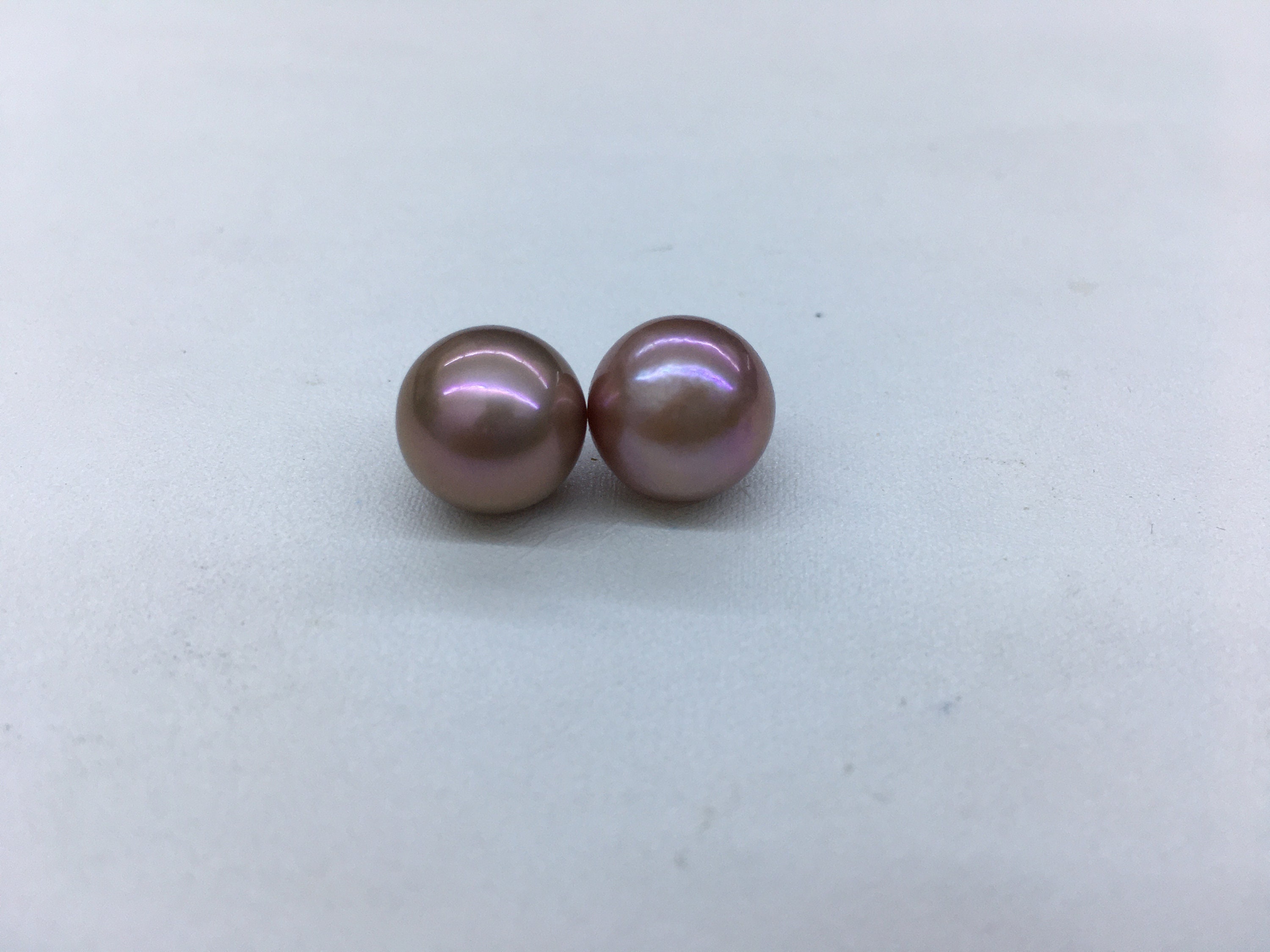 洋書 CULTERED PEARLS 10.5-11mm Natural Bronze Purple Freshwater Cultured Pearl