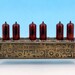 Unique Nixie Tube Clock Watch Steampunk Gadget Modification Vintage Retro Gift Industrial Machinery Brass Z574M Baroque Victorian