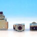 3x PREMIUM KM1-1 Heavy Duty Soviet Military Silver pins Push Button HiFi Audio Amps Guitar Switch Off–(On) Momentary SPDT microswitch