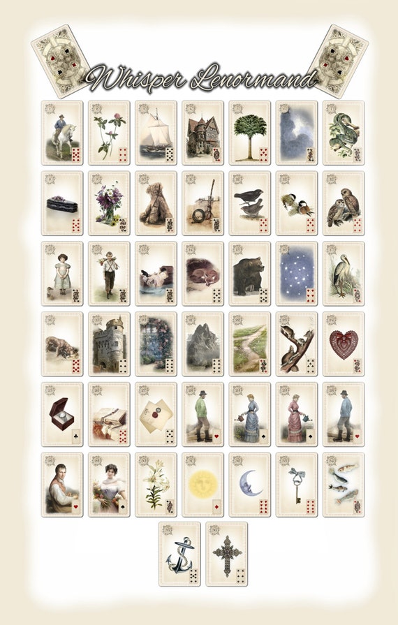 Whisper Lenormand Etsy