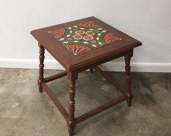 tile top table black vintage california catalina tile top table tile etsy tile top table black vintage california catalina tile top table tile etsy