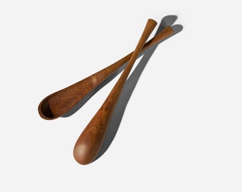 Pair of Jens Quistgaard Danish Teak Salad Servers