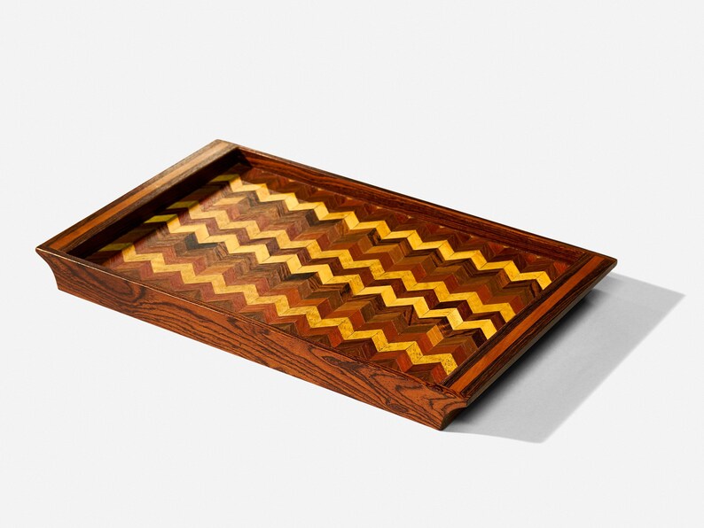 Don Shoemaker Mixed Woods Tray by Senal image 6