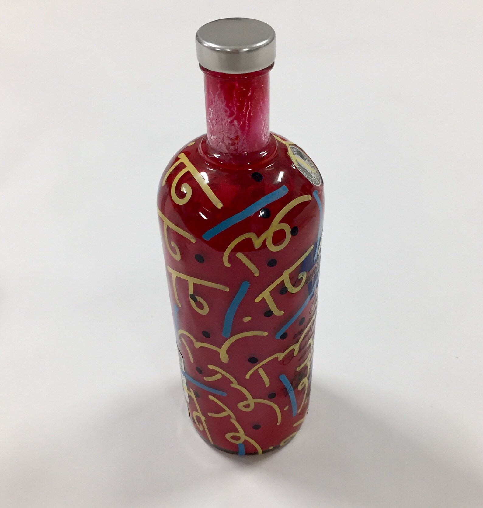 Absolut Vodka Bottle Painted by Brazilian Pop Artist Romero Britto - Etsy