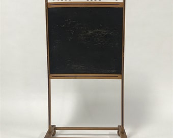 Vintage atomic child’s blackboard made in Belgium by Torck