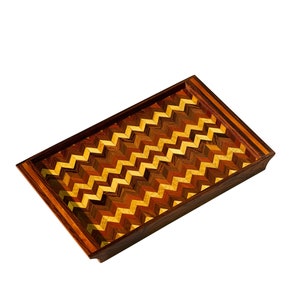 Don Shoemaker Mixed Woods Tray by Senal image 1