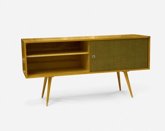 Paul McCobb Winchedon Planner Group Grasscloth Credenza